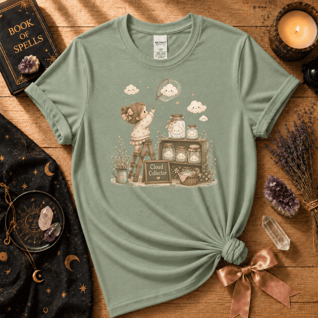 Catching Clouds | Celestial Graphic T-Shirt