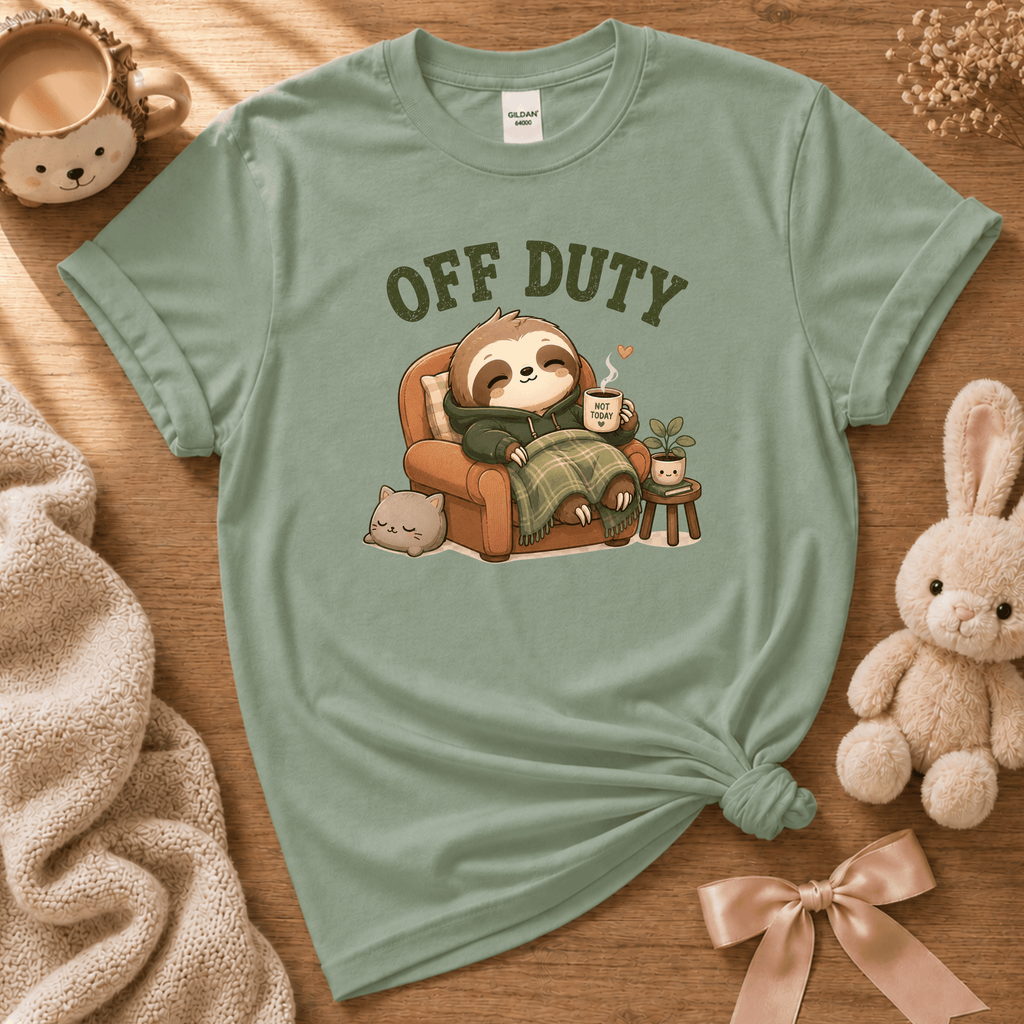 Off Duty | Cute Animal Graphic T-Shirt