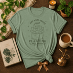 Planting My Peace | Plant Lover Graphic T-Shirt