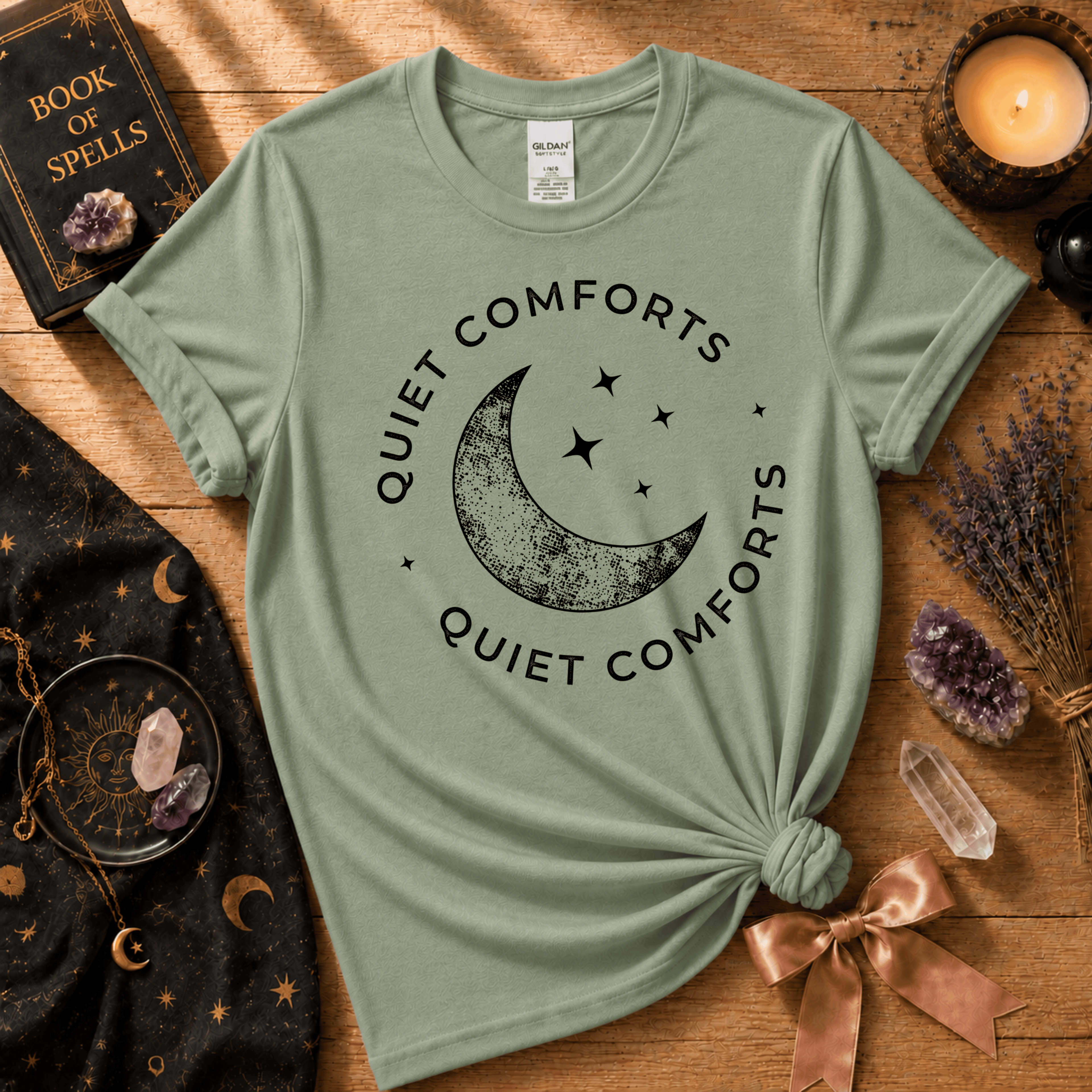 Quiet Comfort | Celestial Graphic T-Shirt
