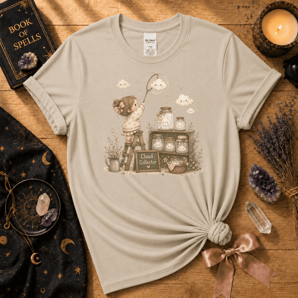 Catching Clouds | Celestial Graphic T-Shirt
