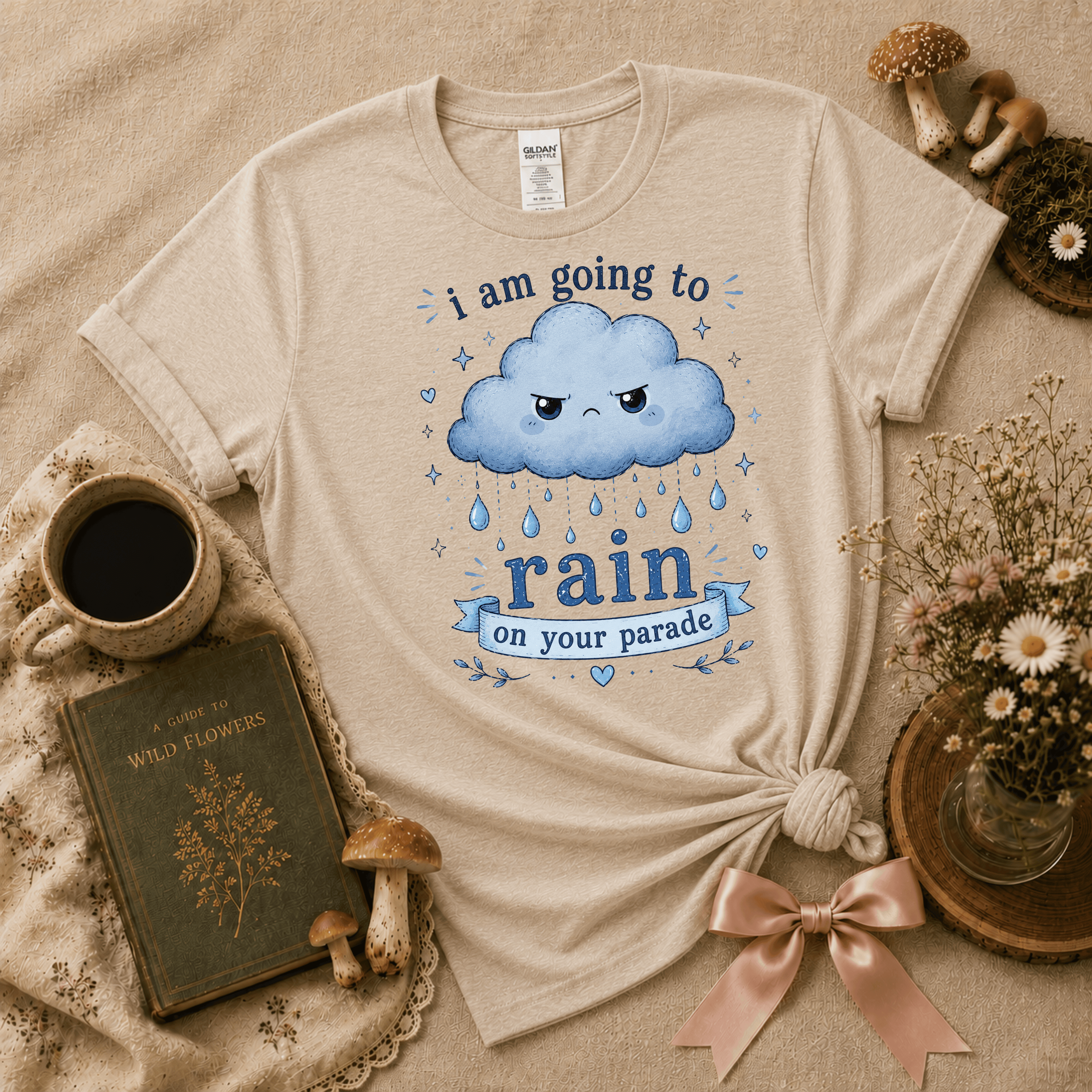 Rain On Your Parade | Cottagecore Graphic T-Shirt