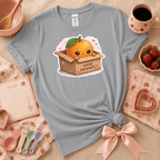 Orange Box | Funny Introvert Graphic T-Shirt