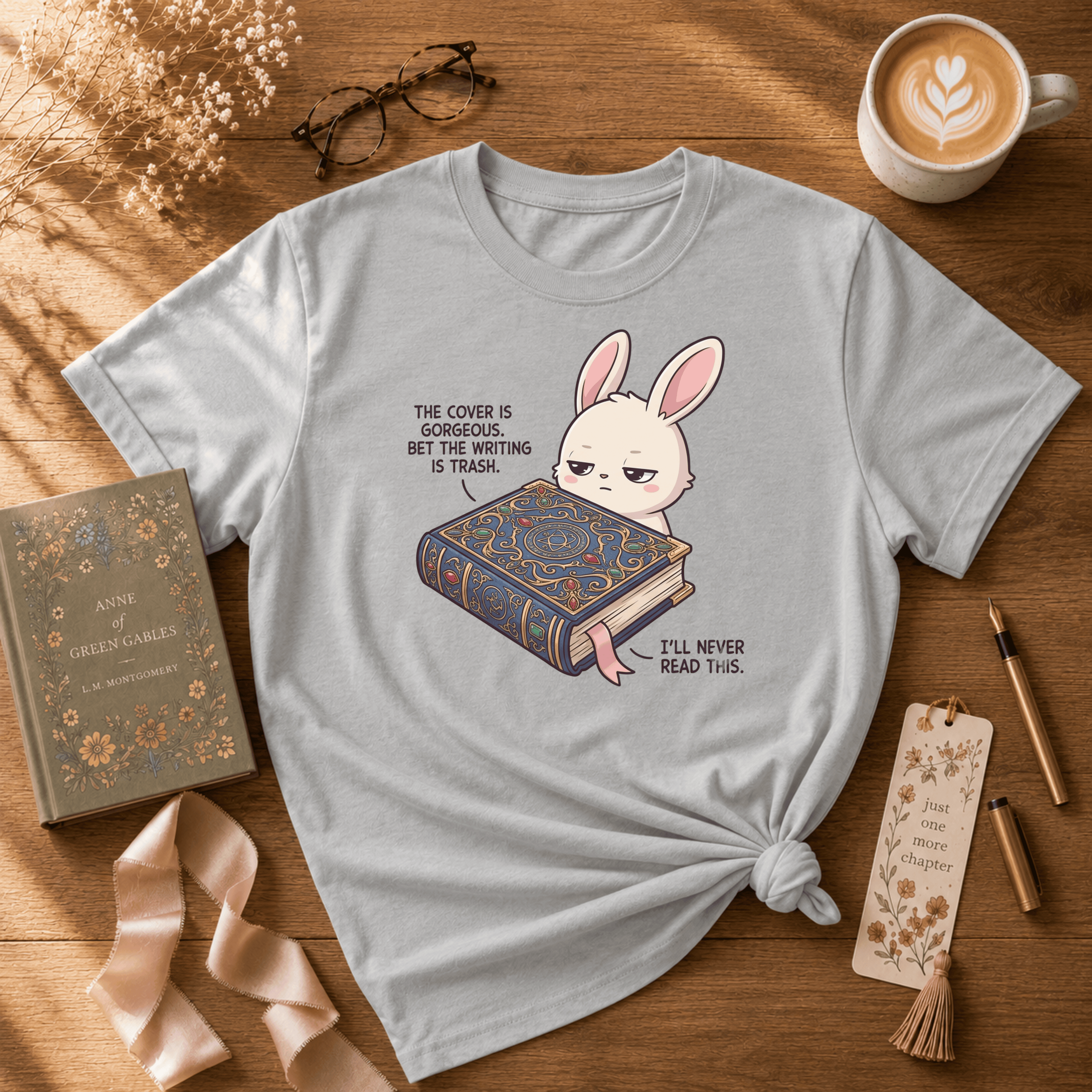 Gorgeous Cover | Book Lover Graphic T-Shirt