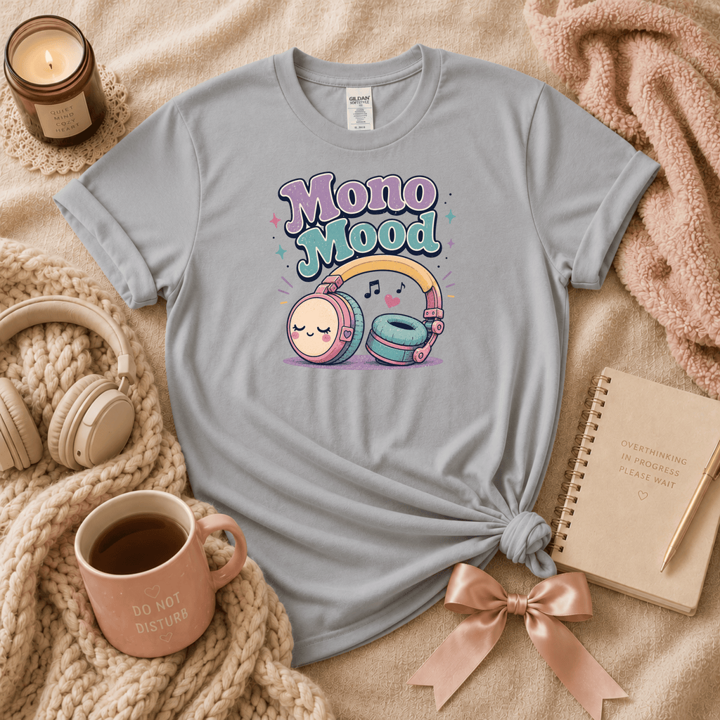 Mono Mood | Funny Introvert Graphic T-Shirt