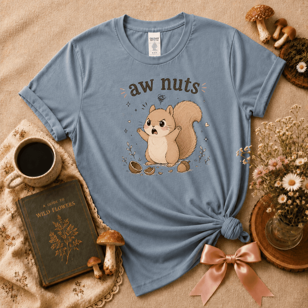 Aw Nuts | Cottagecore Graphic T-Shirt