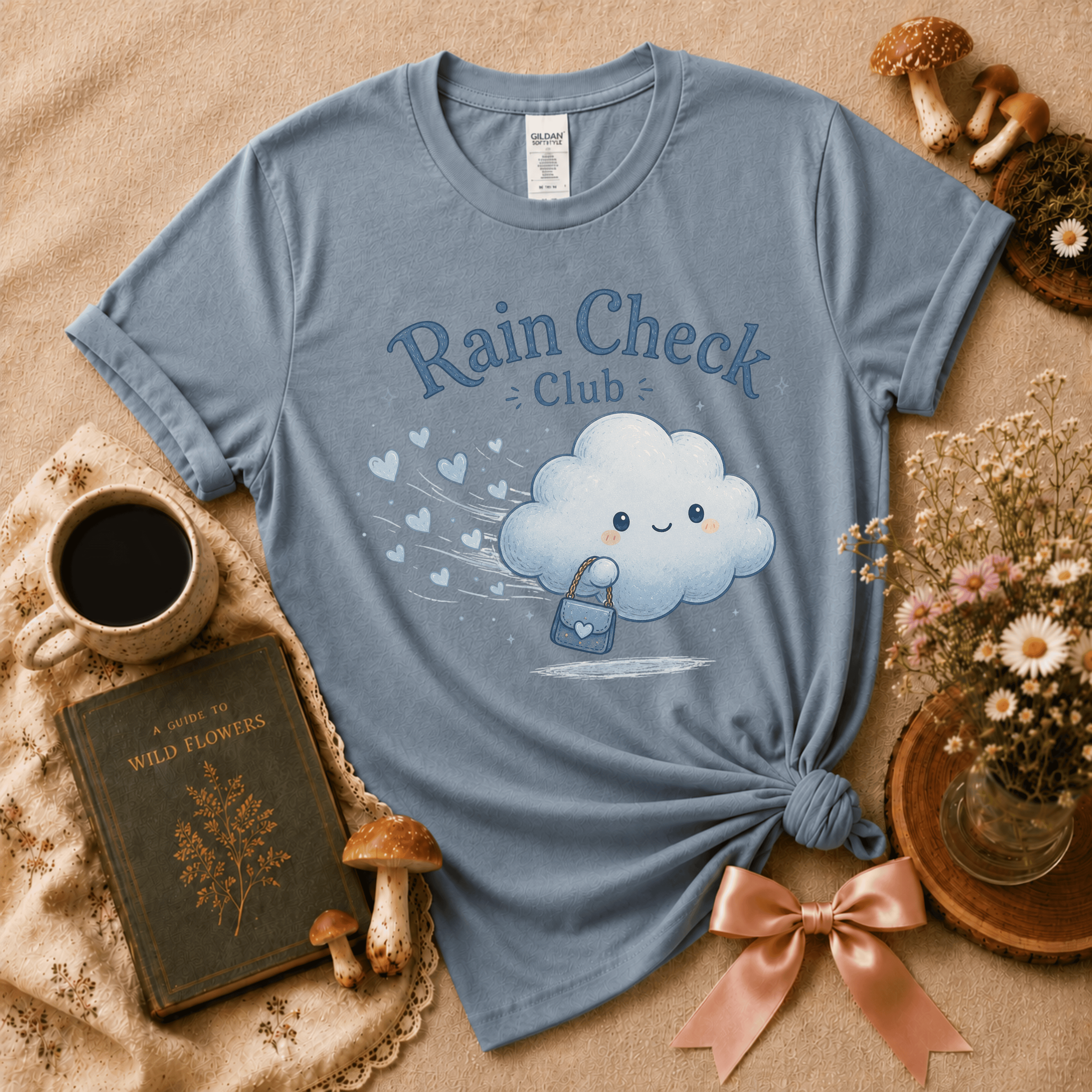 Rain Check Club | Cottagecore Graphic T-Shirt