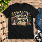 Today's Spell Premium T-Shirt in vintage black, flat lay