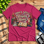 Today's Spell Premium T-Shirt in berry, flat lay