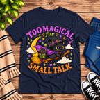 Too Magical Premium T-Shirt in navy, flat lay