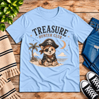 Treasure Hunter Club Premium T-Shirt in baby blue, flat lay