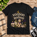 Voodoo & Hoodoo Premium T-Shirt in vintage black, flat lay