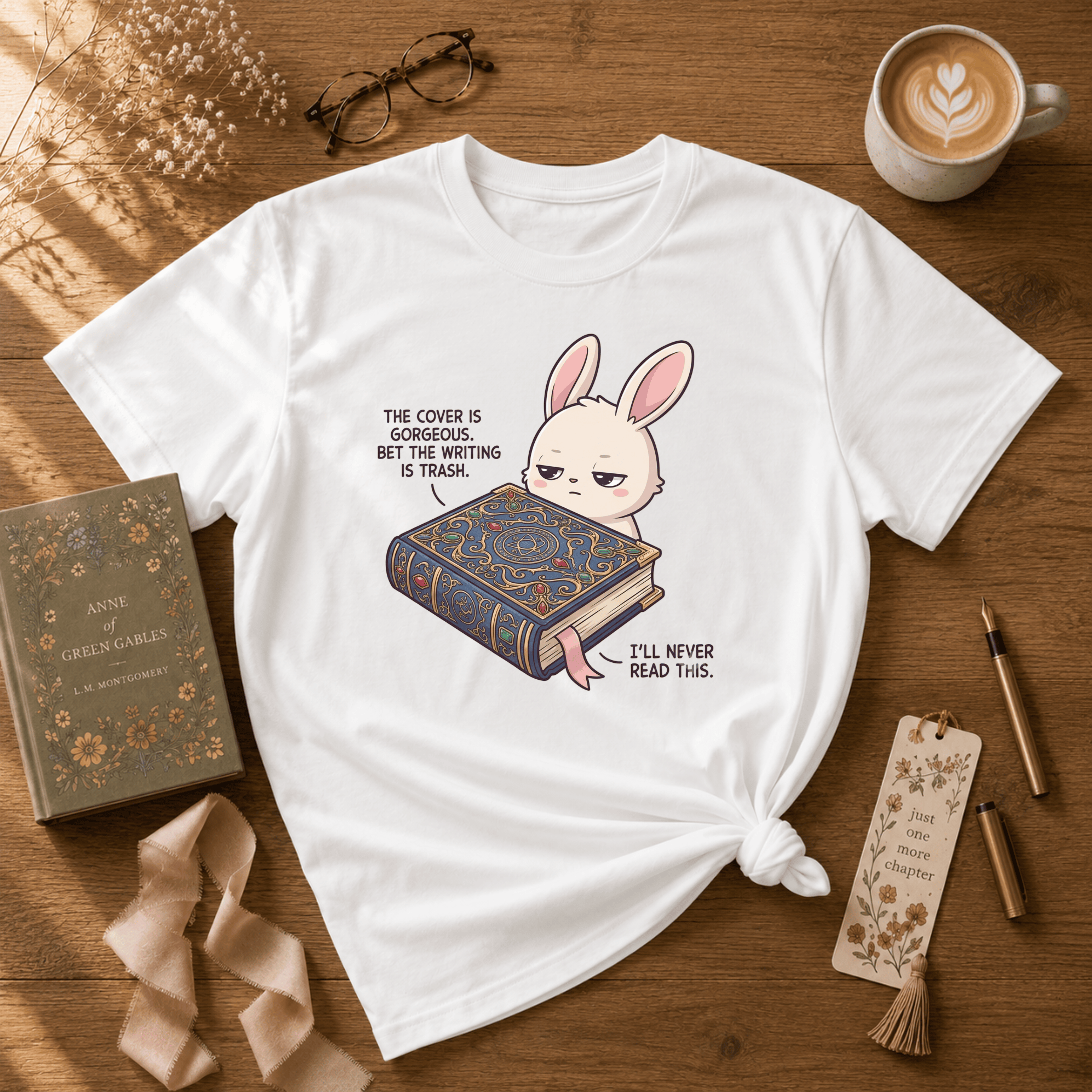 Gorgeous Cover | Book Lover Graphic T-Shirt