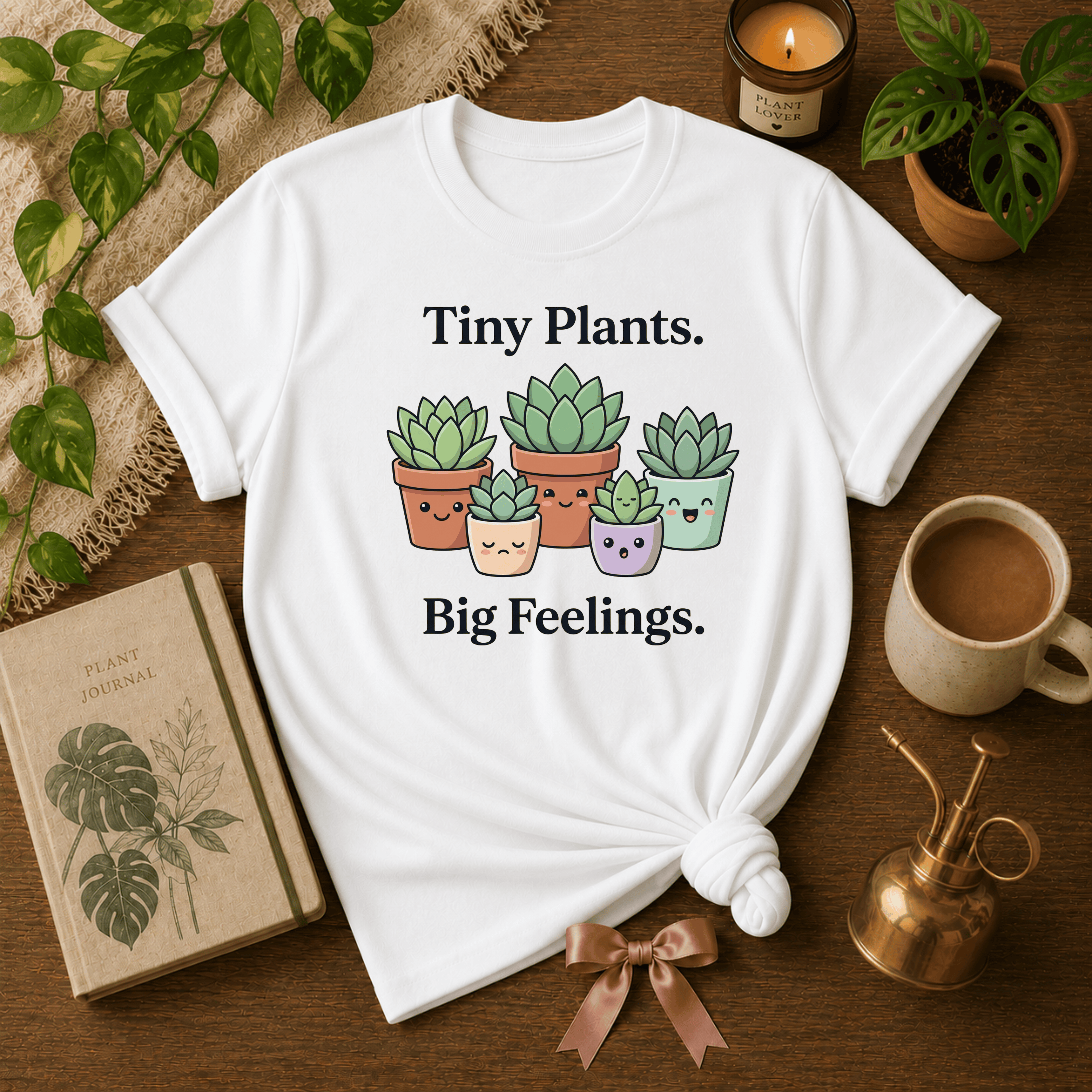 Big Feelings | Plant Lover Graphic T-Shirt