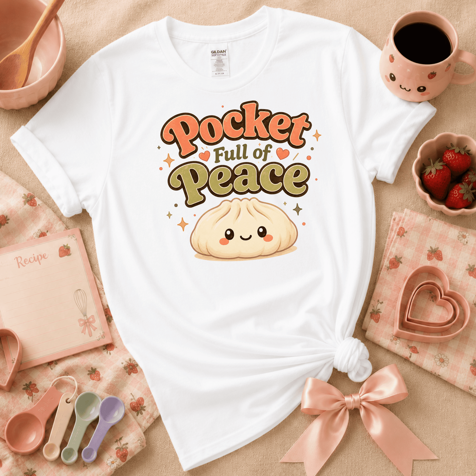 Pocket Full Of Peace | Funny Introvert Graphic T-Shirt