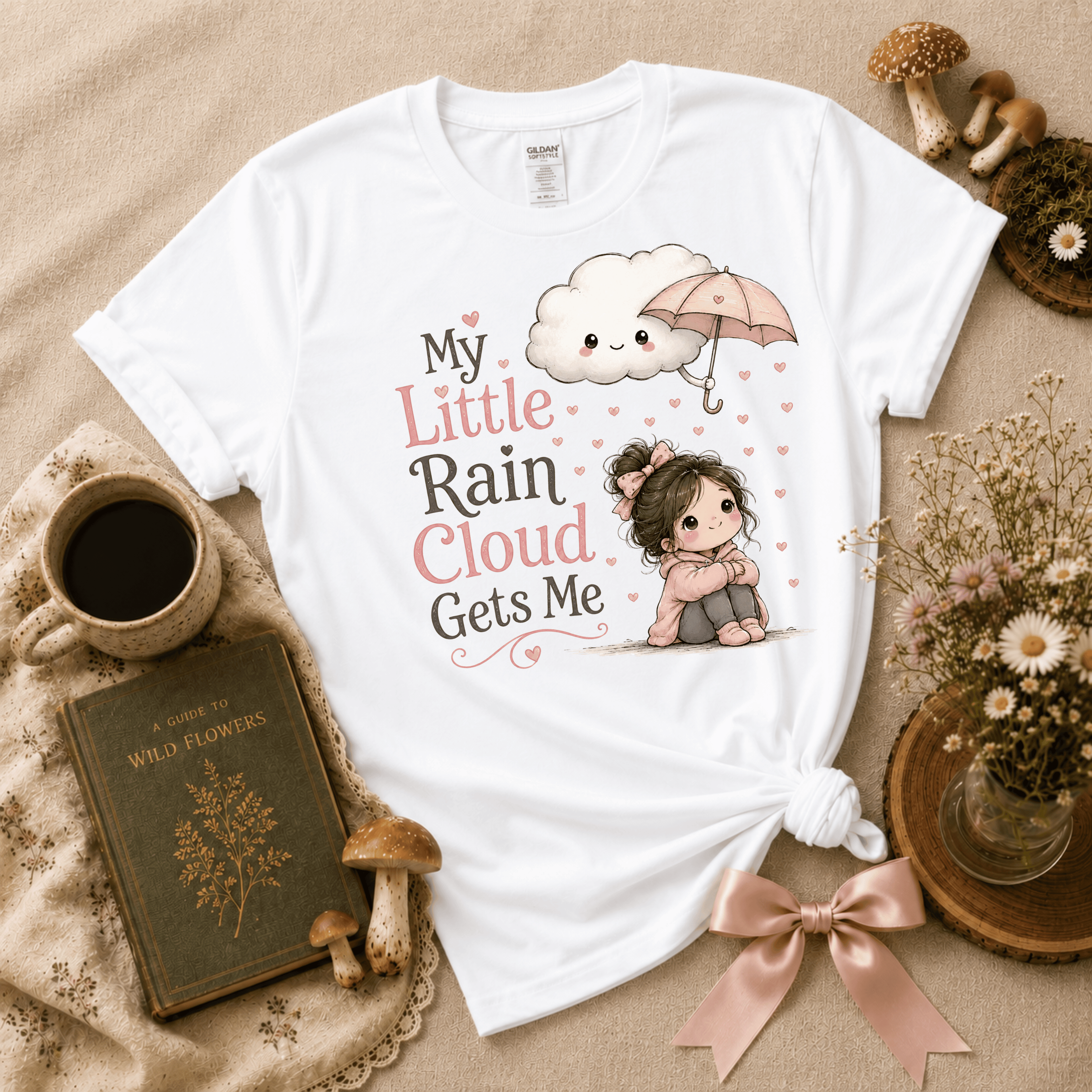My Little Rain Cloud | Cottagecore Graphic T-Shirt