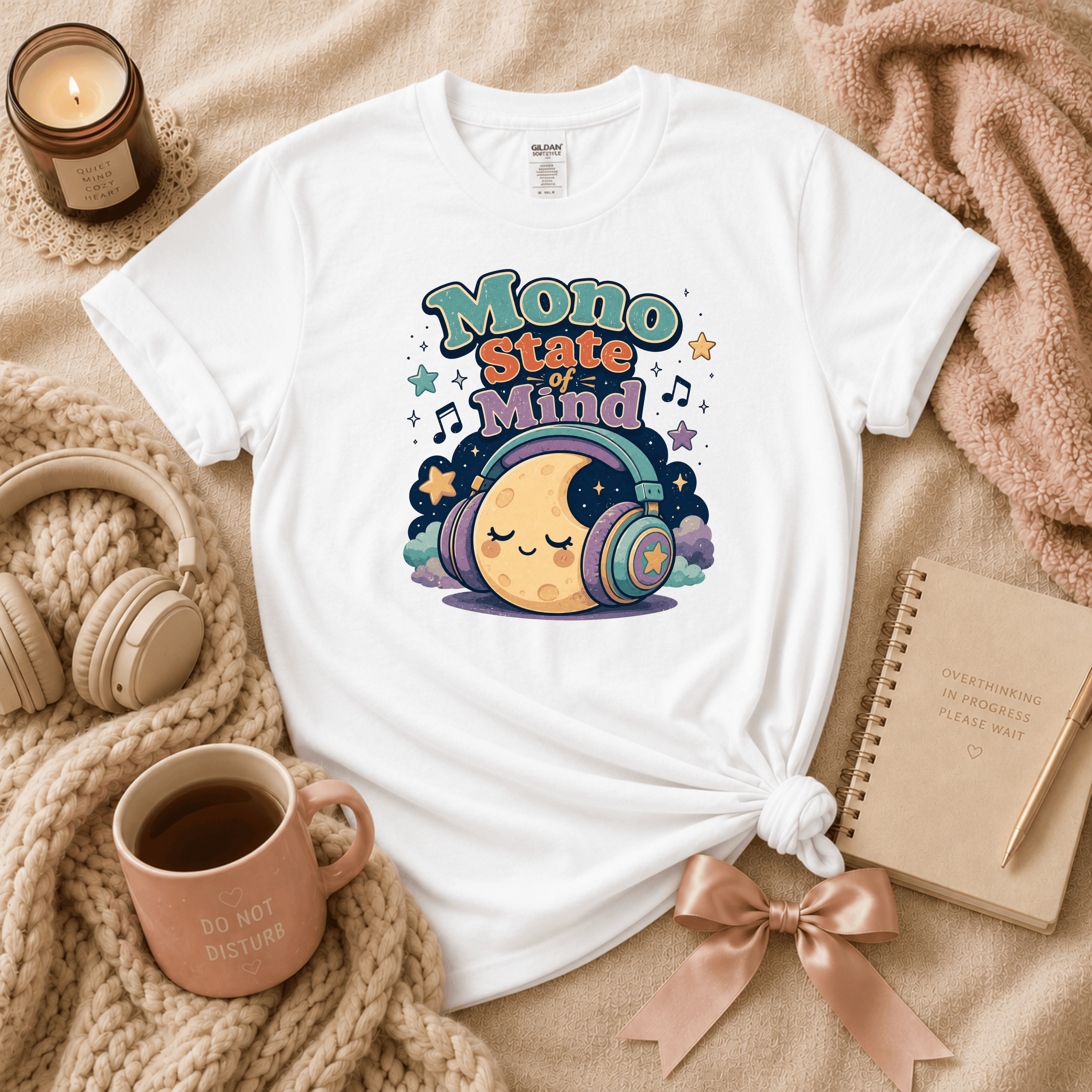 Mono State Of Mind | Funny Introvert Graphic T-Shirt