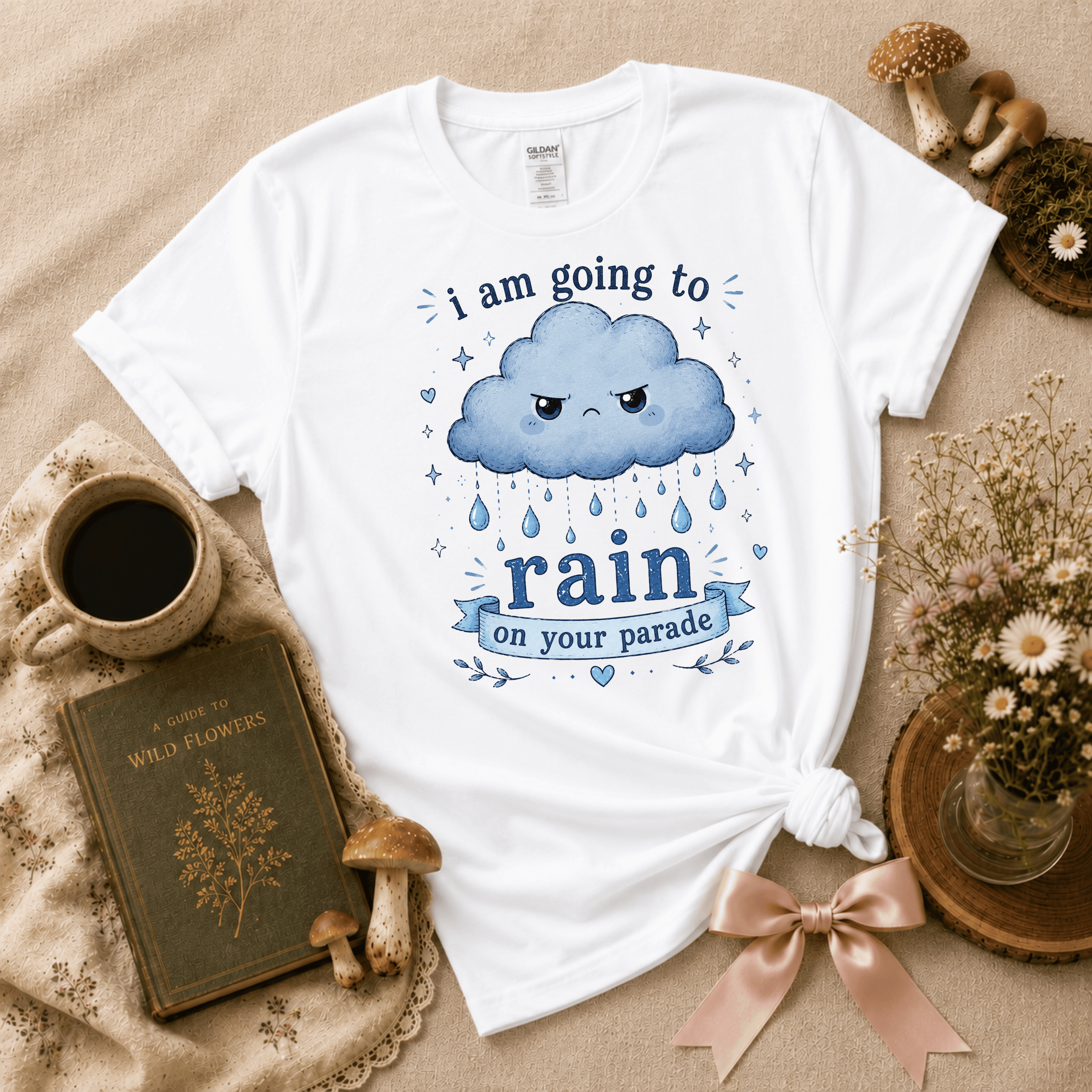 Rain On Your Parade | Cottagecore Graphic T-Shirt