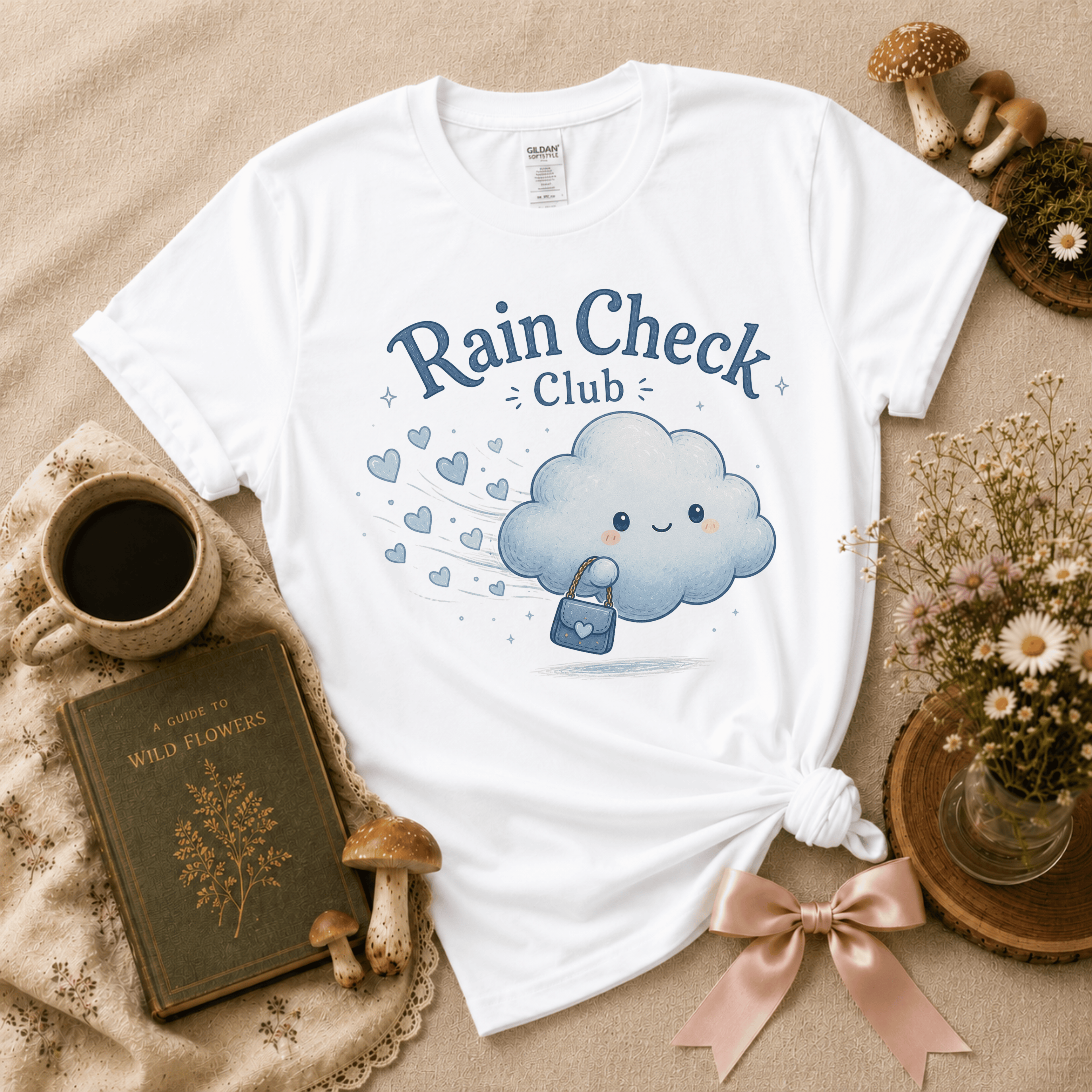 Rain Check Club | Cottagecore Graphic T-Shirt
