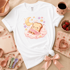 Sleeping Toast | Cute Food Graphic T-Shirt