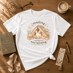 Reading Instead | Book Lover Graphic T-Shirt