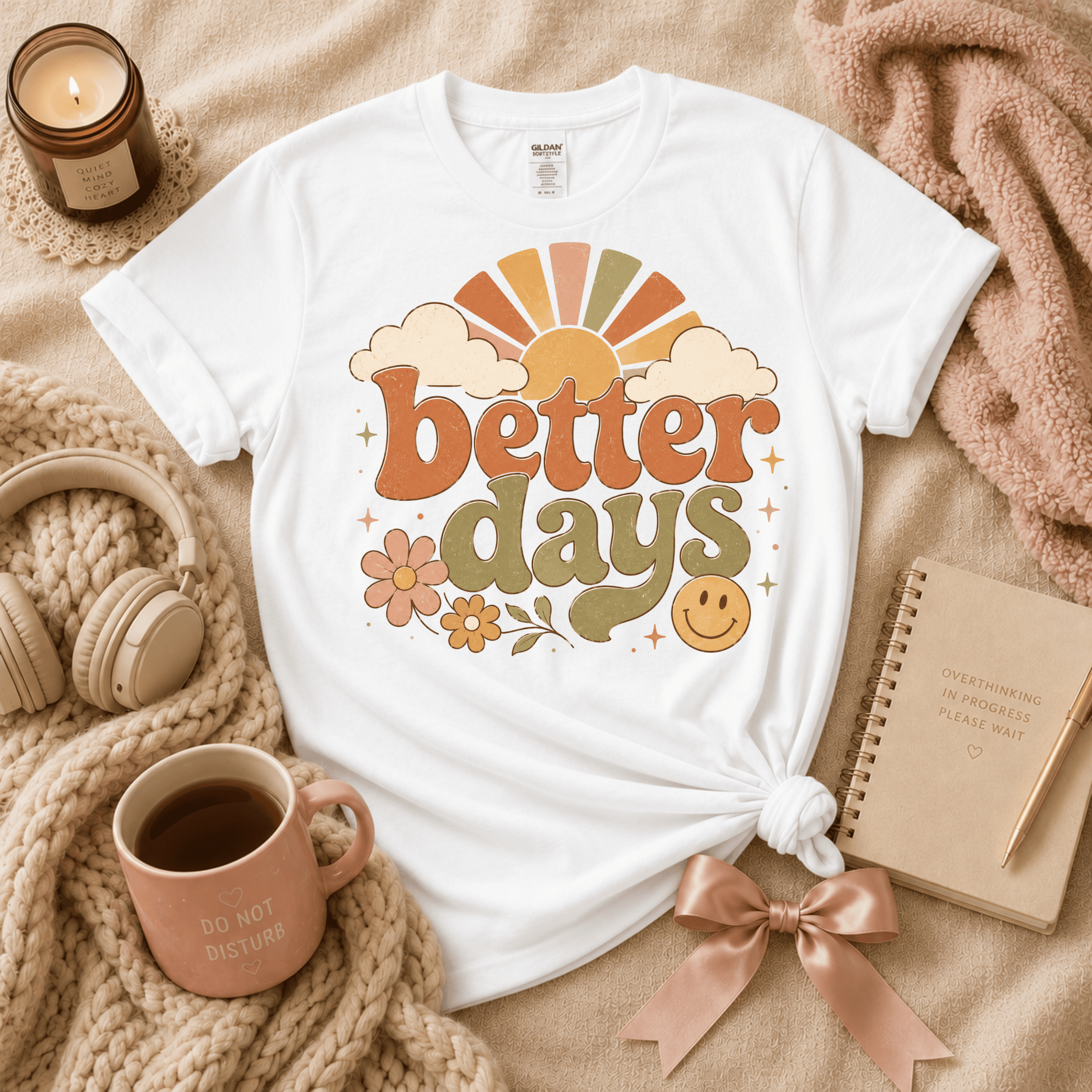 Better Days | Funny Introvert Graphic T-Shirt