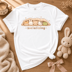 Socializing Animals | Cute Animal Graphic T-Shirt