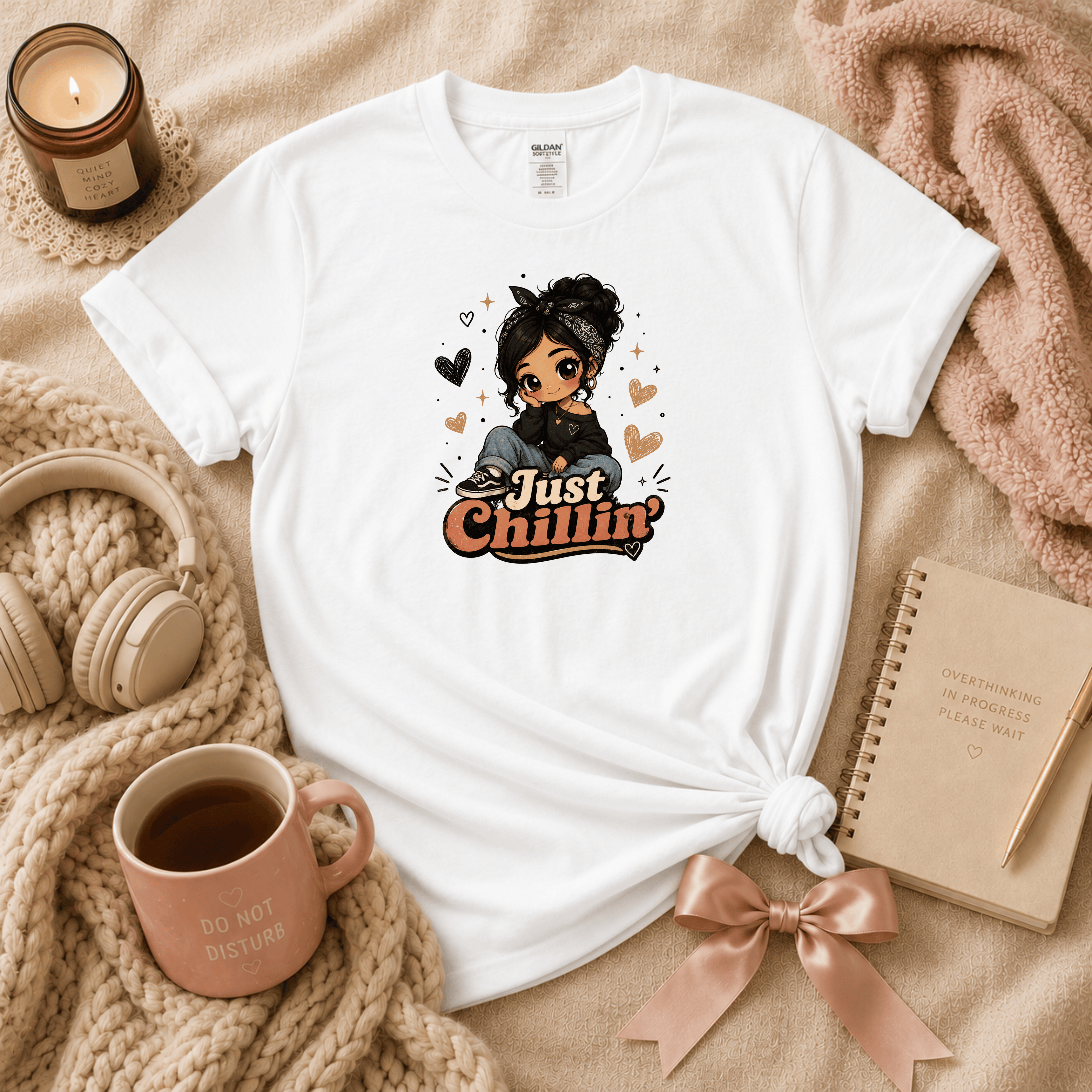 Just Chillin' | Funny Introvert Graphic T-Shirt