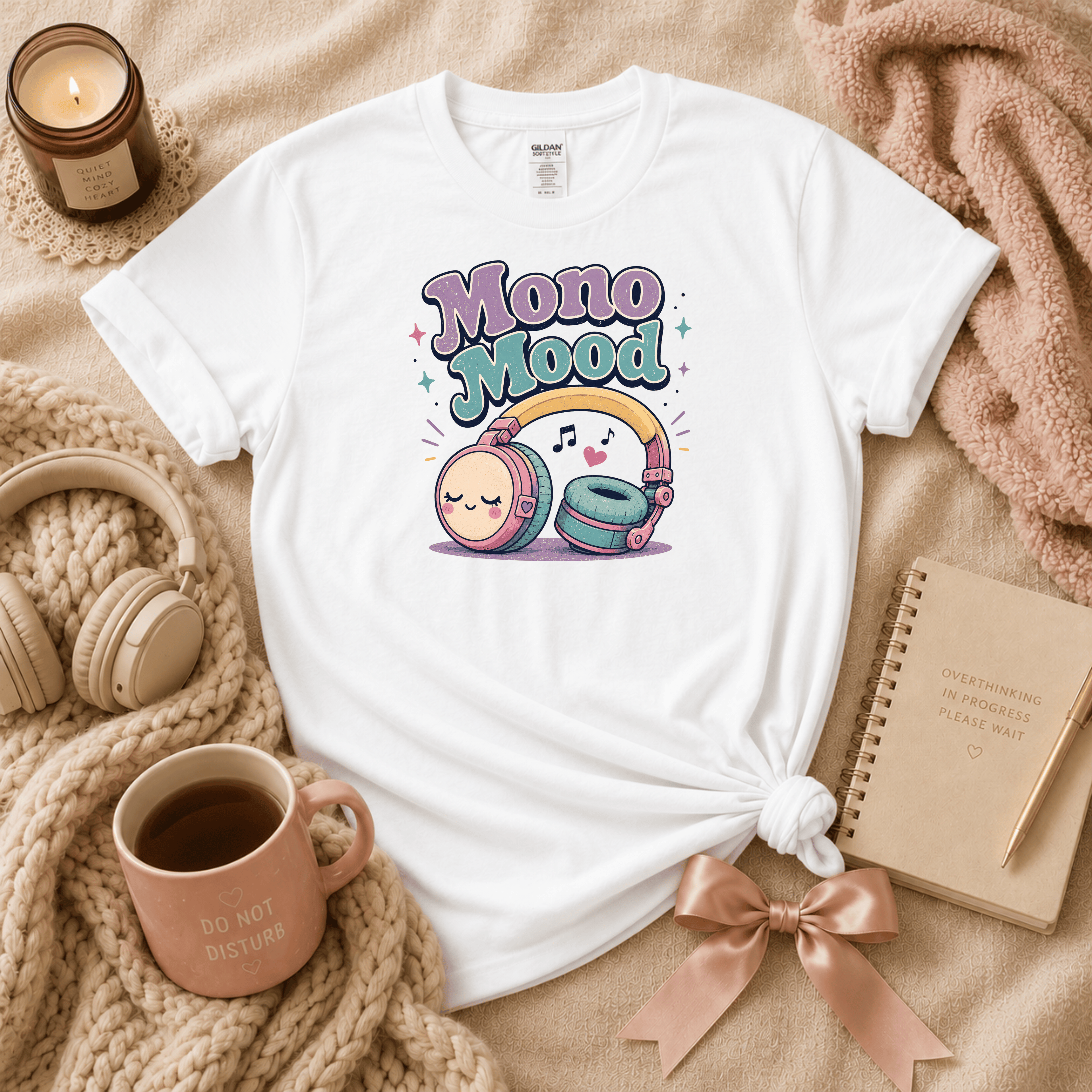 Mono Mood | Funny Introvert Graphic T-Shirt