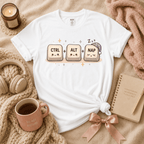 CTRL + ALT + NAP | Funny Introvert Graphic T-Shirt