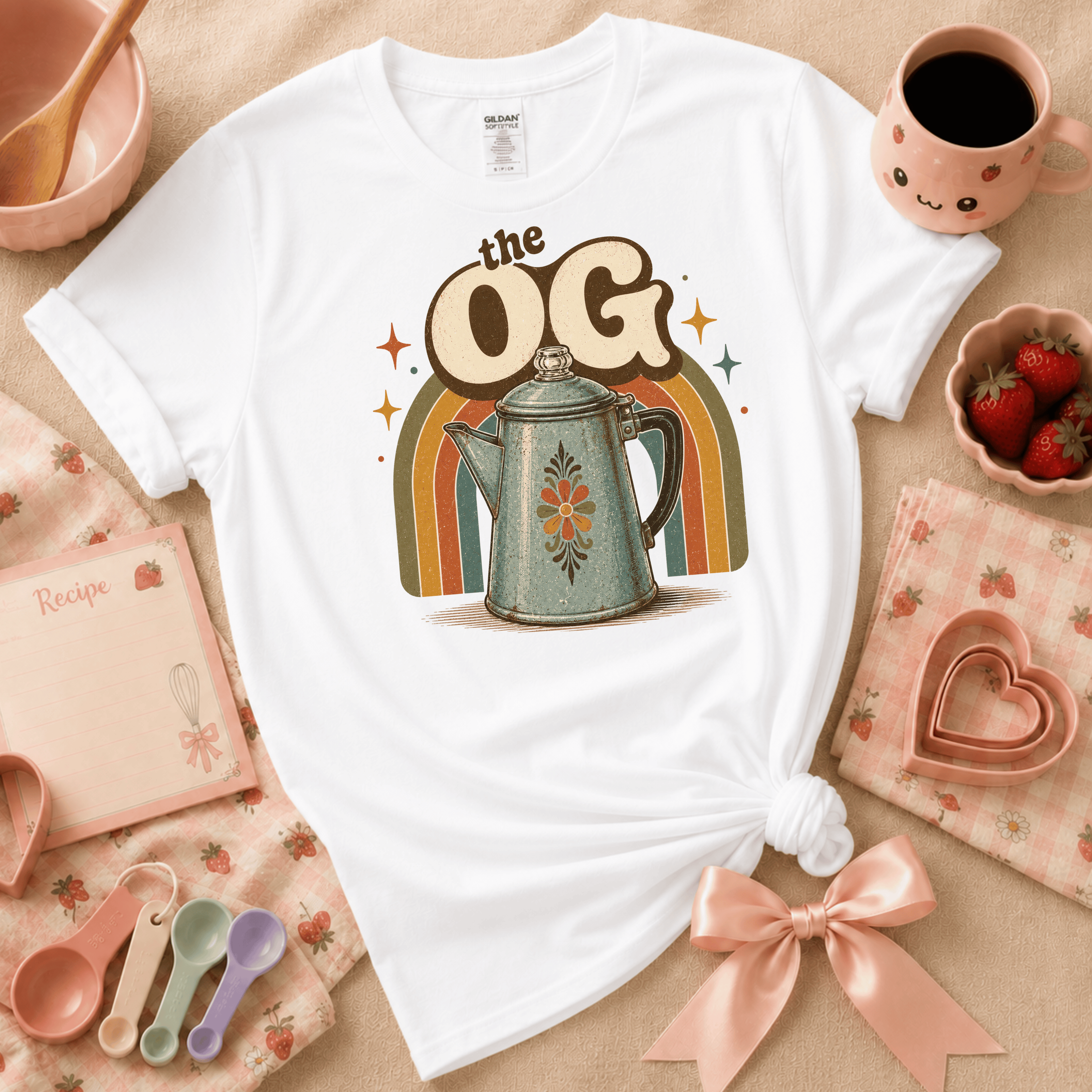 The OG | Cute Food Graphic T-Shirt