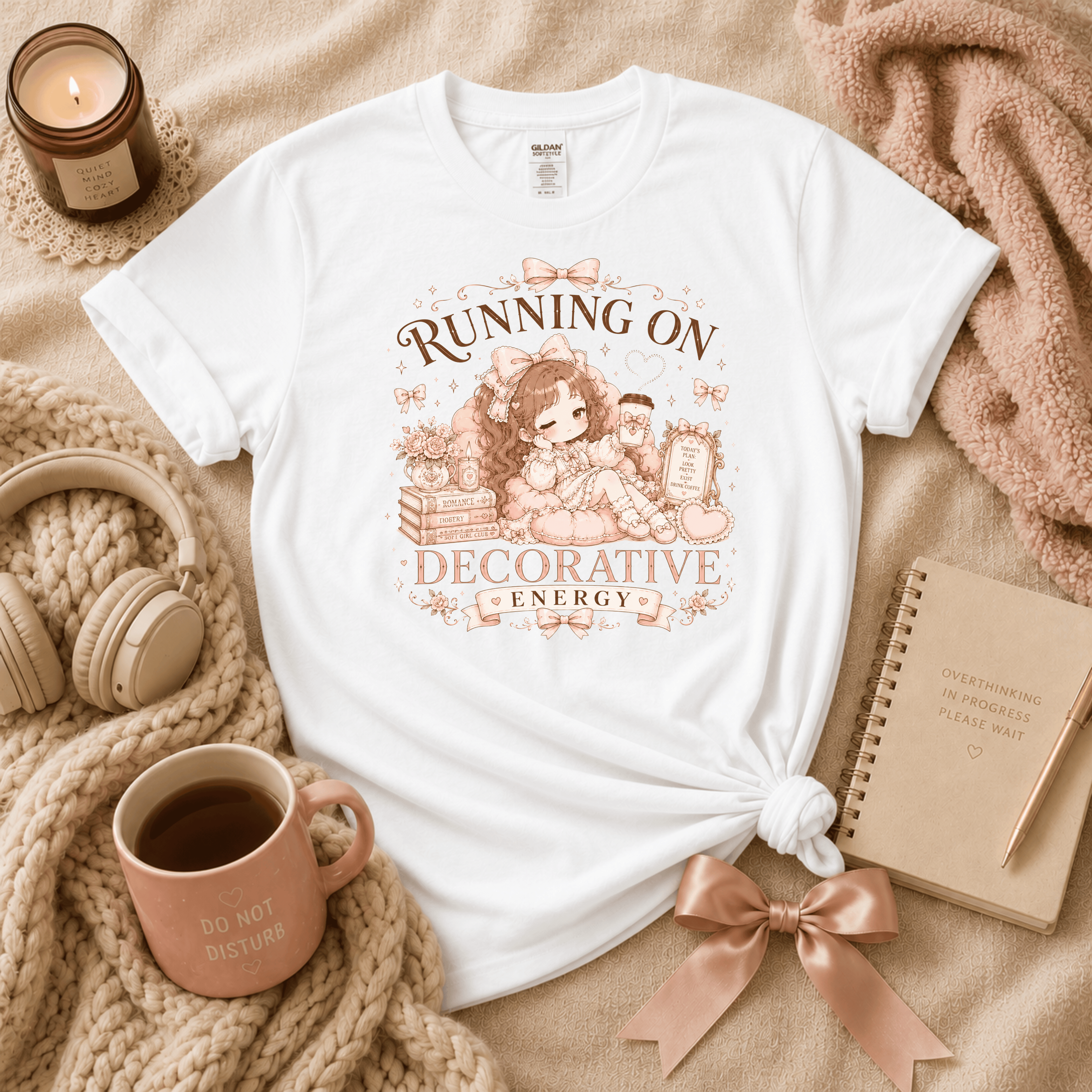 Decorative Energy | Funny Introvert Graphic T-Shirt